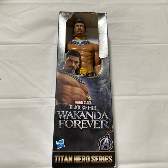 Marvel Titan Hero Series Wakanda Forvere Namor 12" Action Figure 2022 Hasbro - Picture 1 of 7